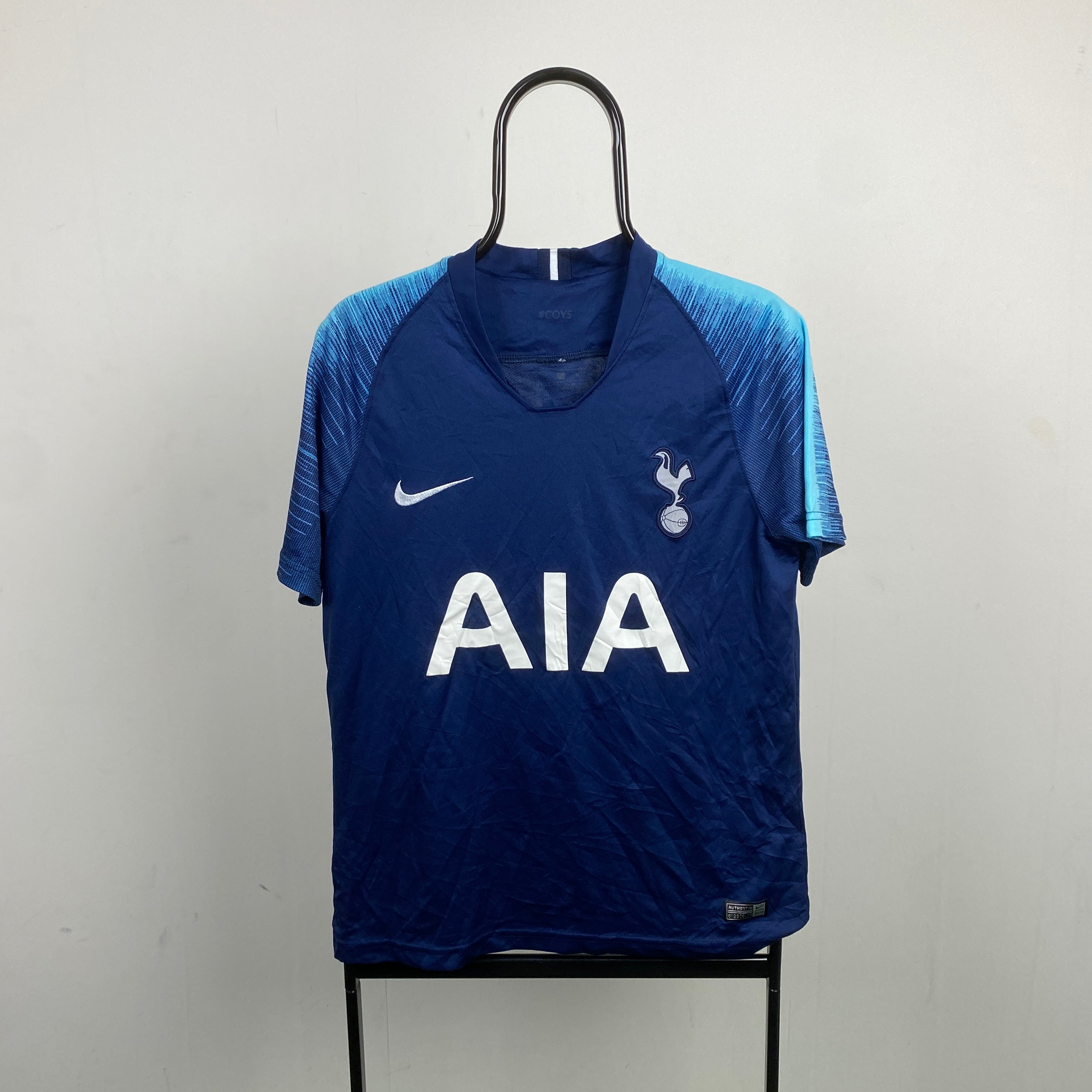 00s Nike Tottenham Hotspur Football Shirt T-Shirt Blue Medium
