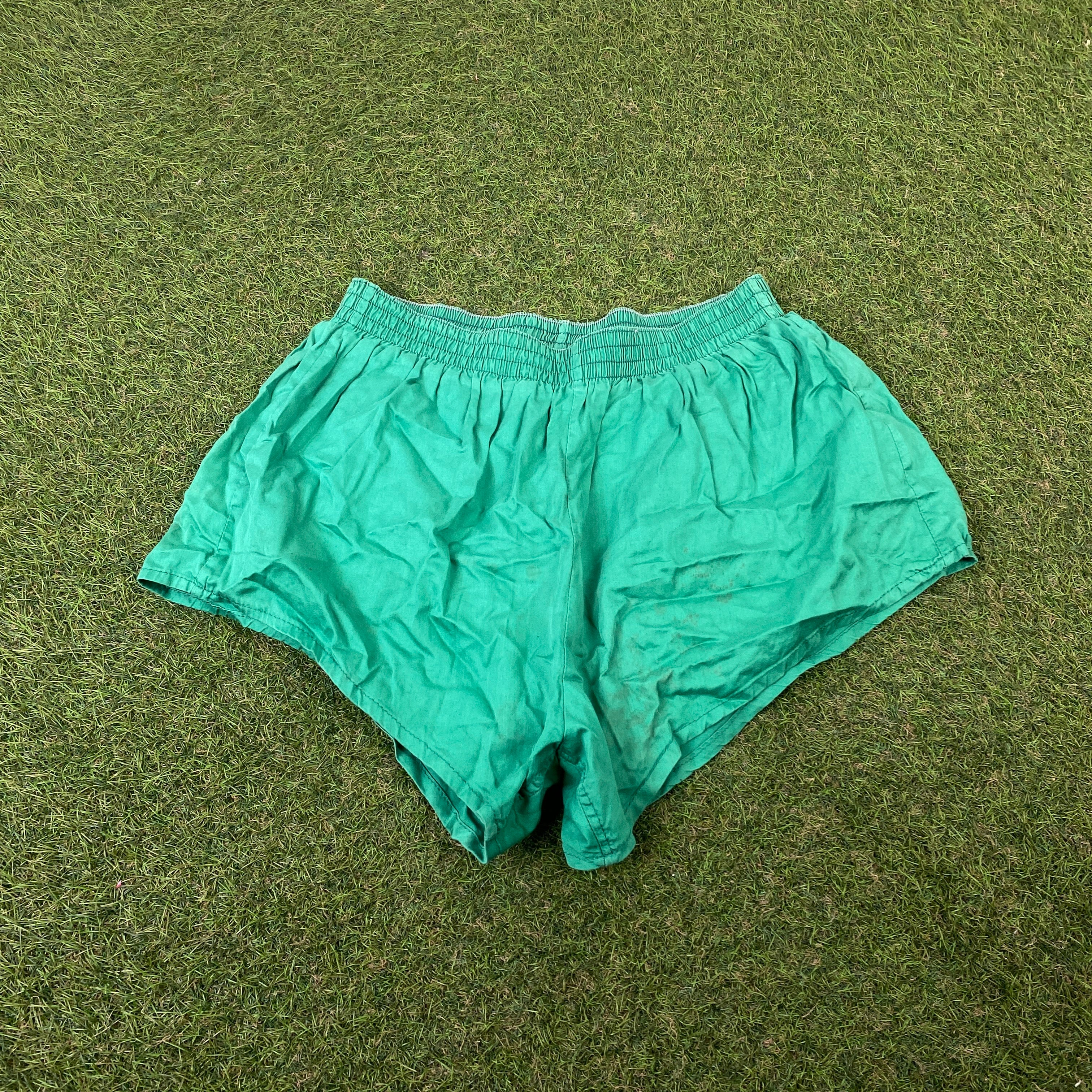 Retro Sprinter Shorts Green Small