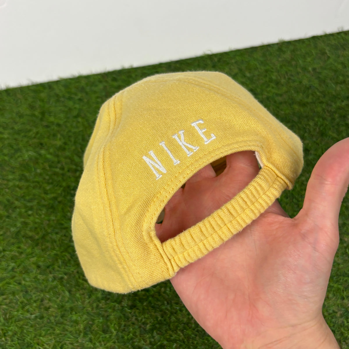 90s Nike Adjustable Strap Hat Yellow