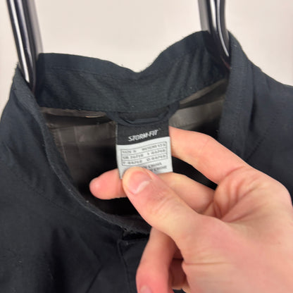 90s Nike Gore-Tex Waterproof Windbreaker Jacket Black Small