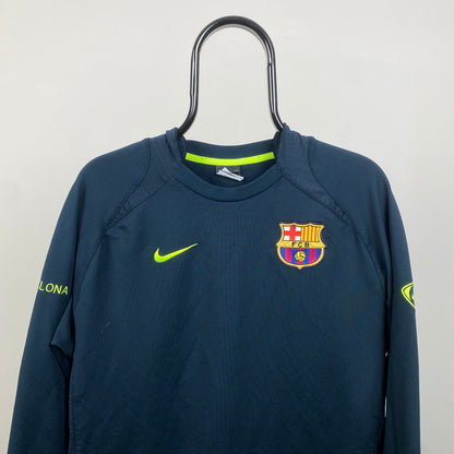 00s Nike Barcelona Sweatshirt Blue Medium