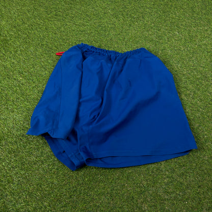 00s Nike Arsenal T90 Football Shorts Blue Large