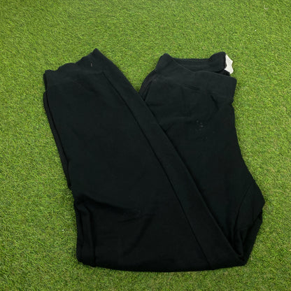 00s Nike Cotton Joggers Black Large