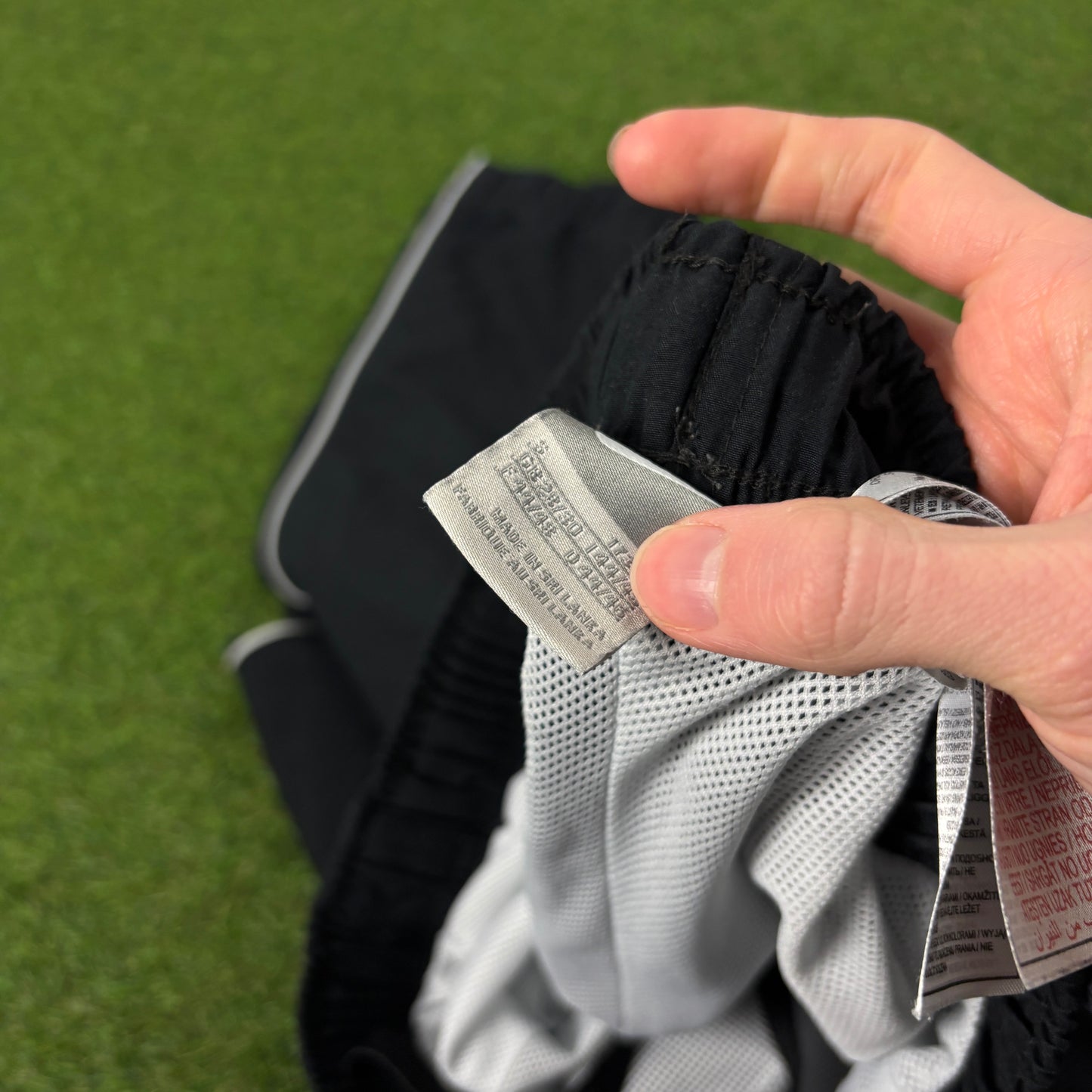 00s Nike Piping Joggers Black Small