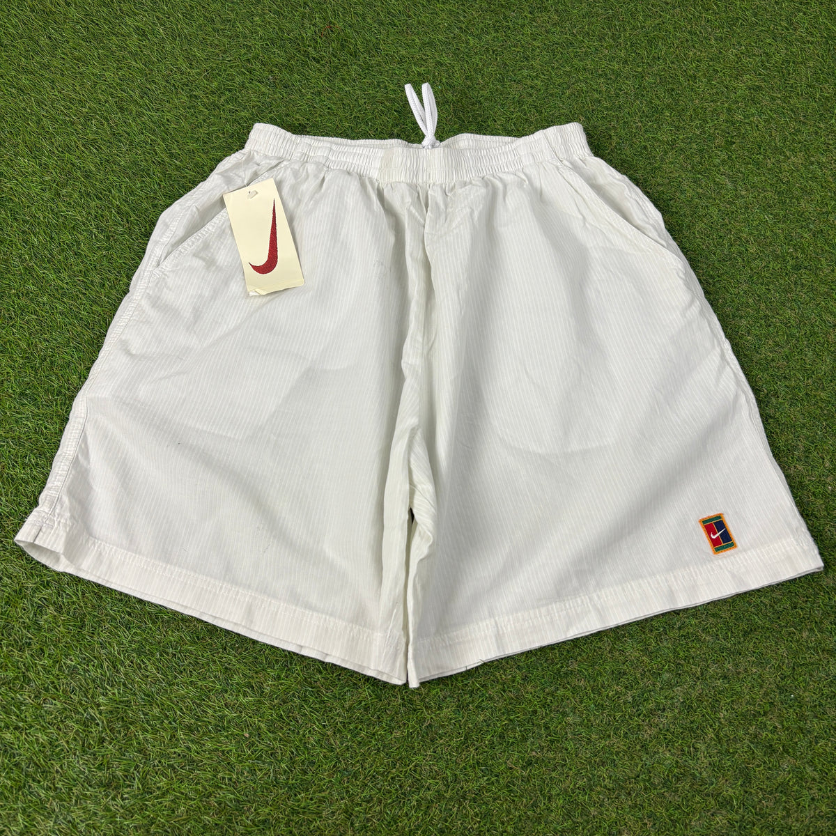 90s Nike Challenge Court Shorts White XL