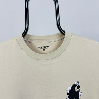 00s Carhartt Pest Control T-Shirt Brown Medium