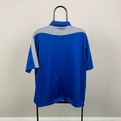 00s Nike Golf Sphere React T-Shirt Blue XL
