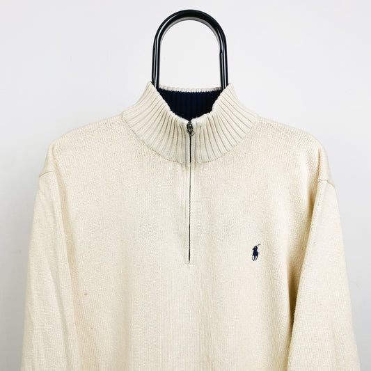 Retro Polo Ralph Lauren Sweatshirt Brown XL