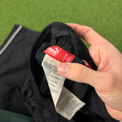 00s Puma Piping Joggers Black Large
