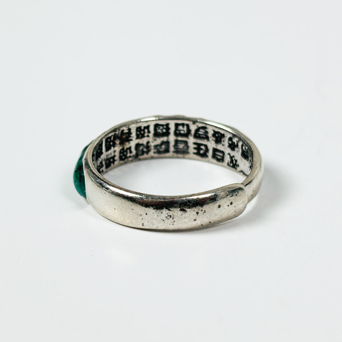 Vintage Hibiscus Ring Adjustable