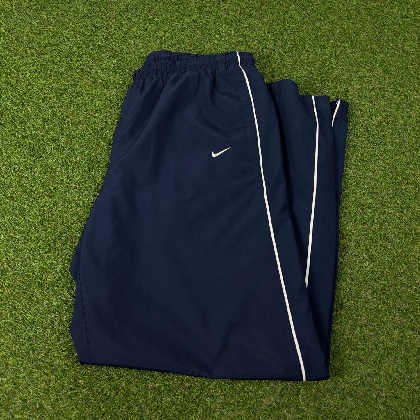 00s Nike Piping Joggers Blue XL