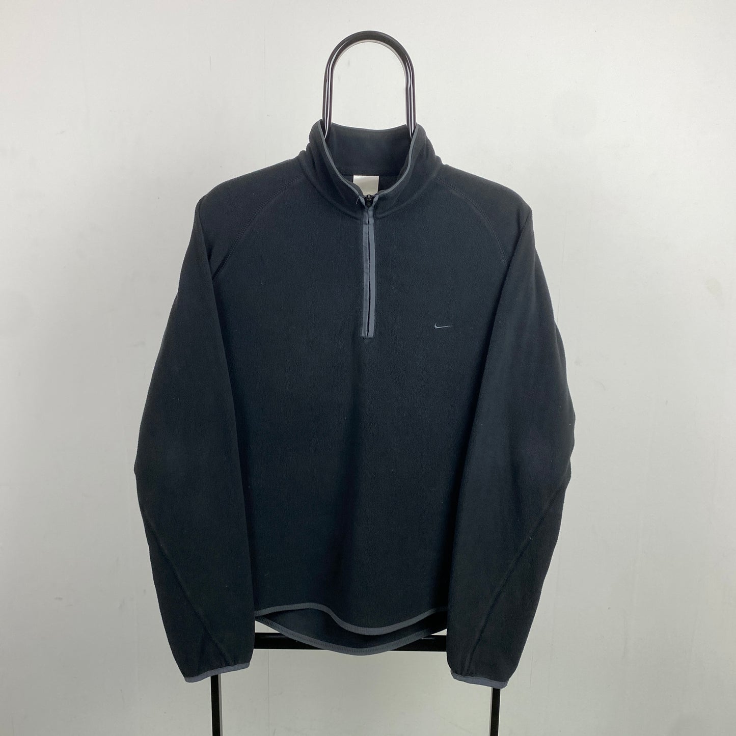 00s Nike Therma-Fit Fleece Sweatshirt Black Large