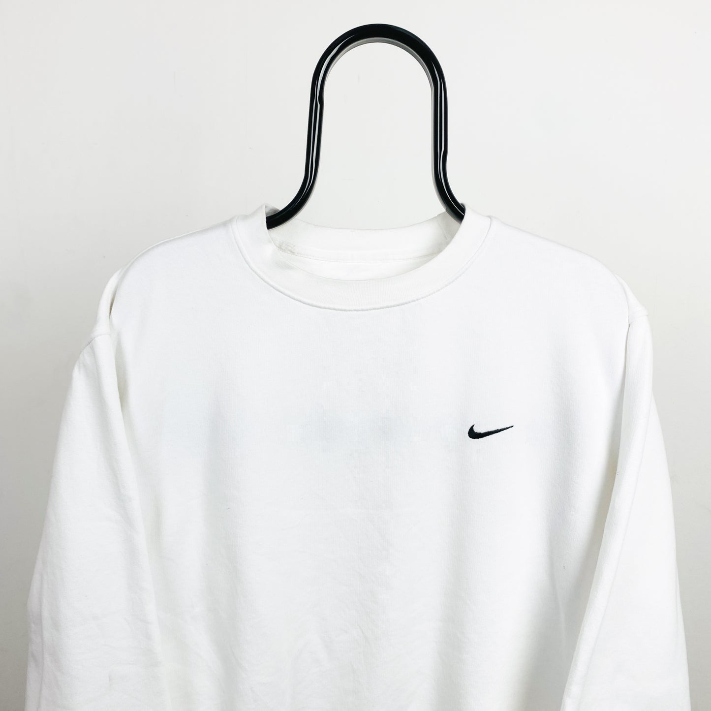 00s Nike Heavyweight Sweatshirt White Small