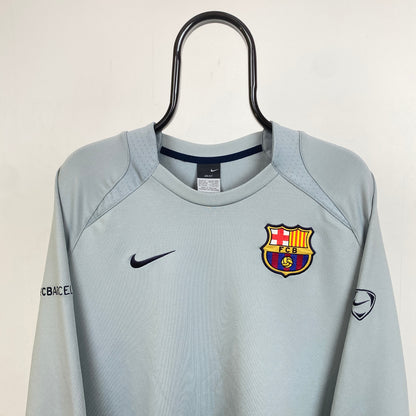 00s Nike Barcelona Sweatshirt Grey XL