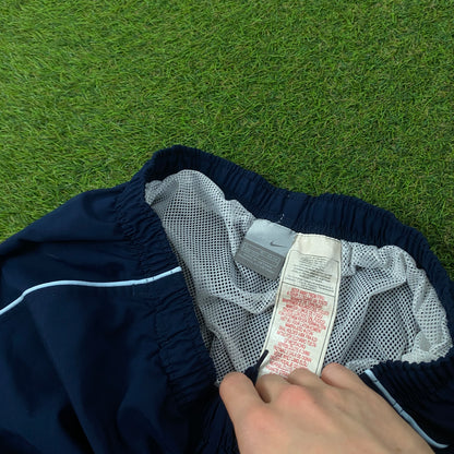 00s Nike Piping Shorts Blue Small