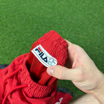 00s Fila Shorts Red Small