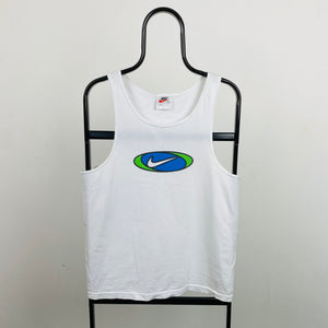 90s Nike Vest T-Shirt White Small