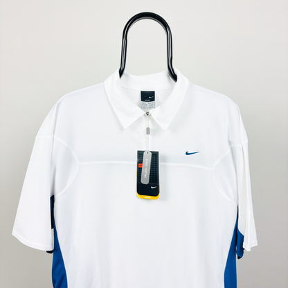 00s Nike Tennis T-Shirt White XL