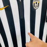 00s Nike Juventus Football Shirt T-Shirt Black Small