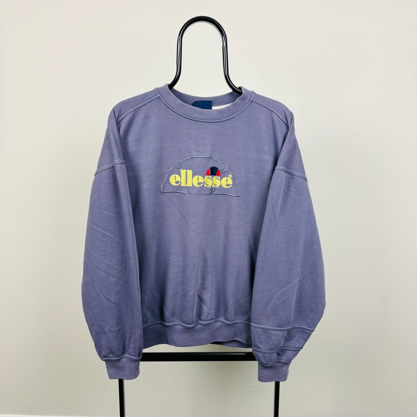 90s Ellesse Sweatshirt Purple Medium