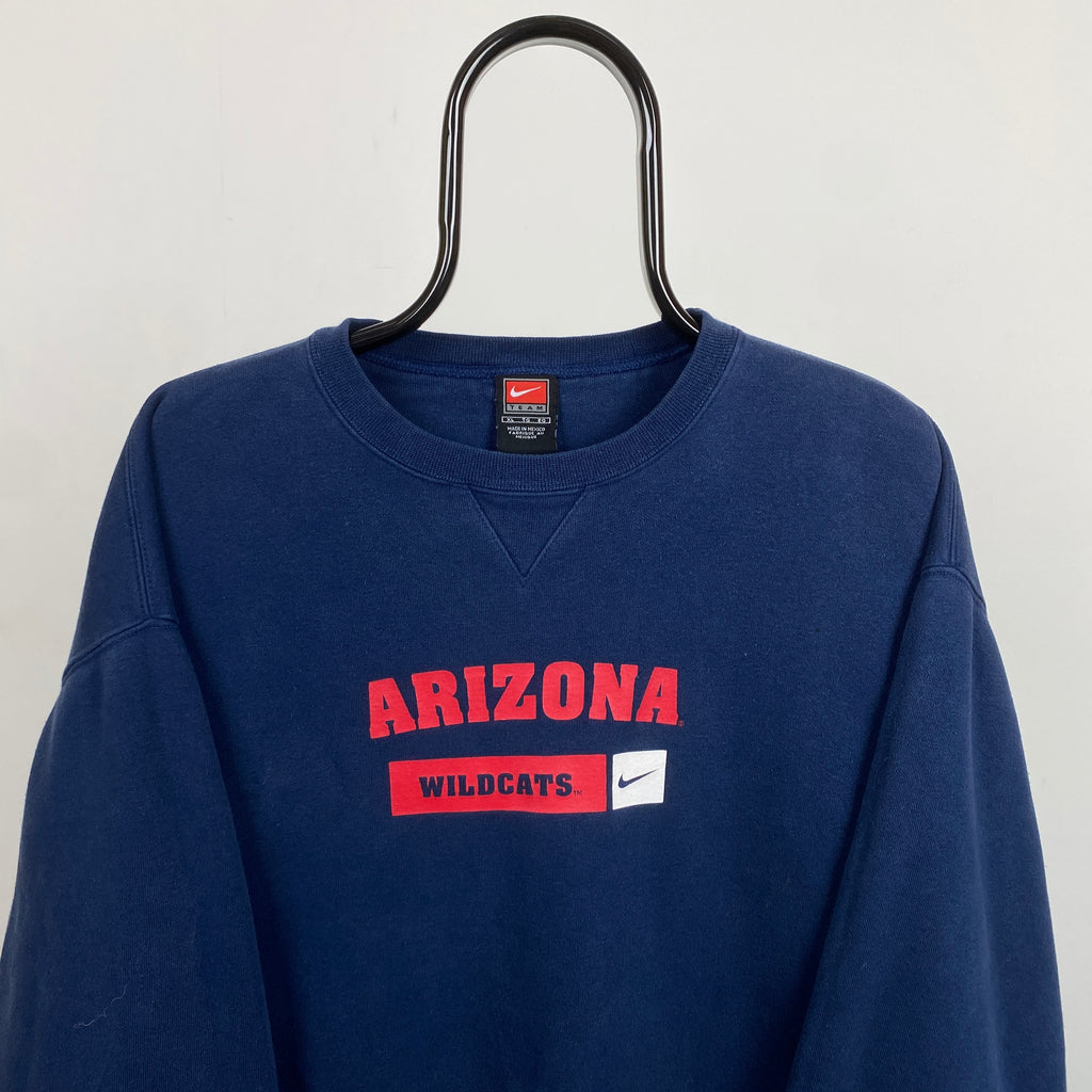 90s Nike Arizona Sweatshirt Blue XL