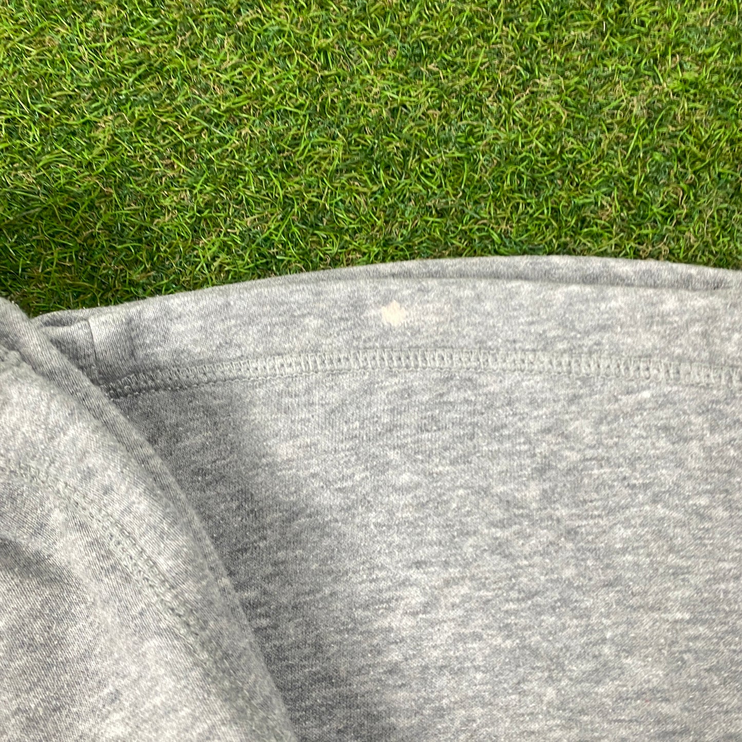 00s Nike Wide Leg Cotton Joggers Grey Small