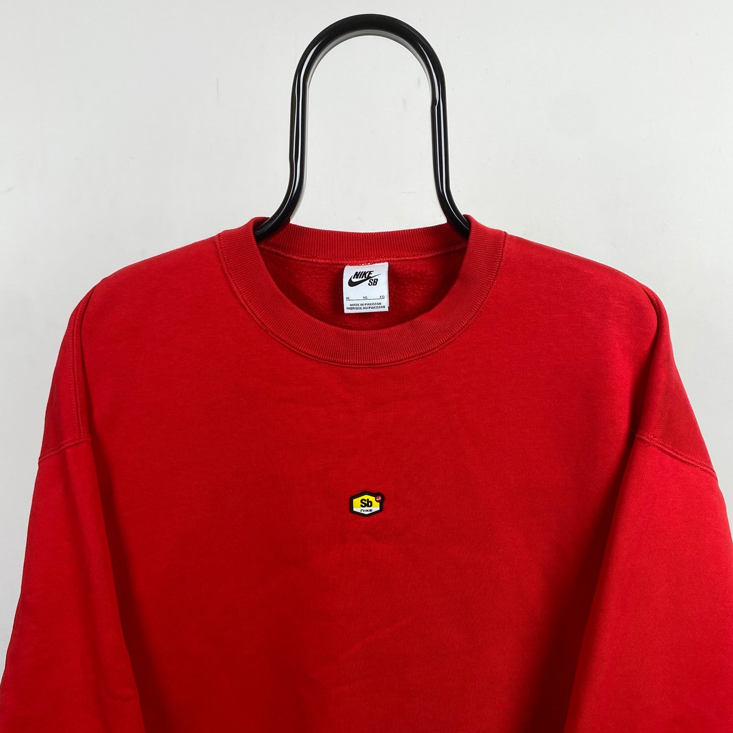 00s Nike Sb / Tn Air Sweatshirt Red XL