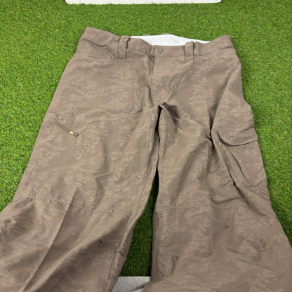 00s Nike ACG Cargo Trousers Joggers Brown XL