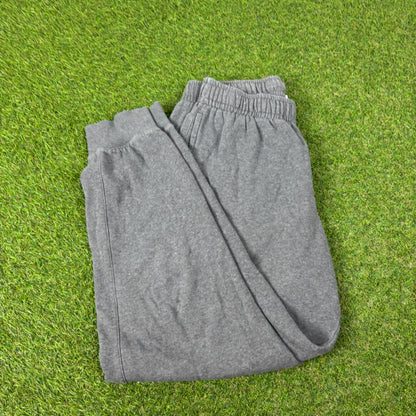 00s Nike Cotton Joggers Grey Medium