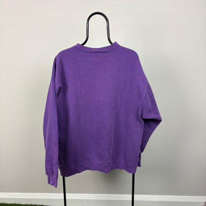 90s Nike Sweatshirt Purple Large