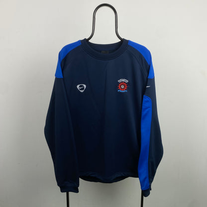 00s Nike Hartlepool Football Sweatshirt Blue XL