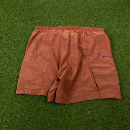 90s Nike ACG Multi Pocket Shorts Brown Medium