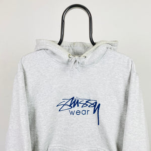 Retro 00s Stussy Hoodie Grey Medium – Clout Closet