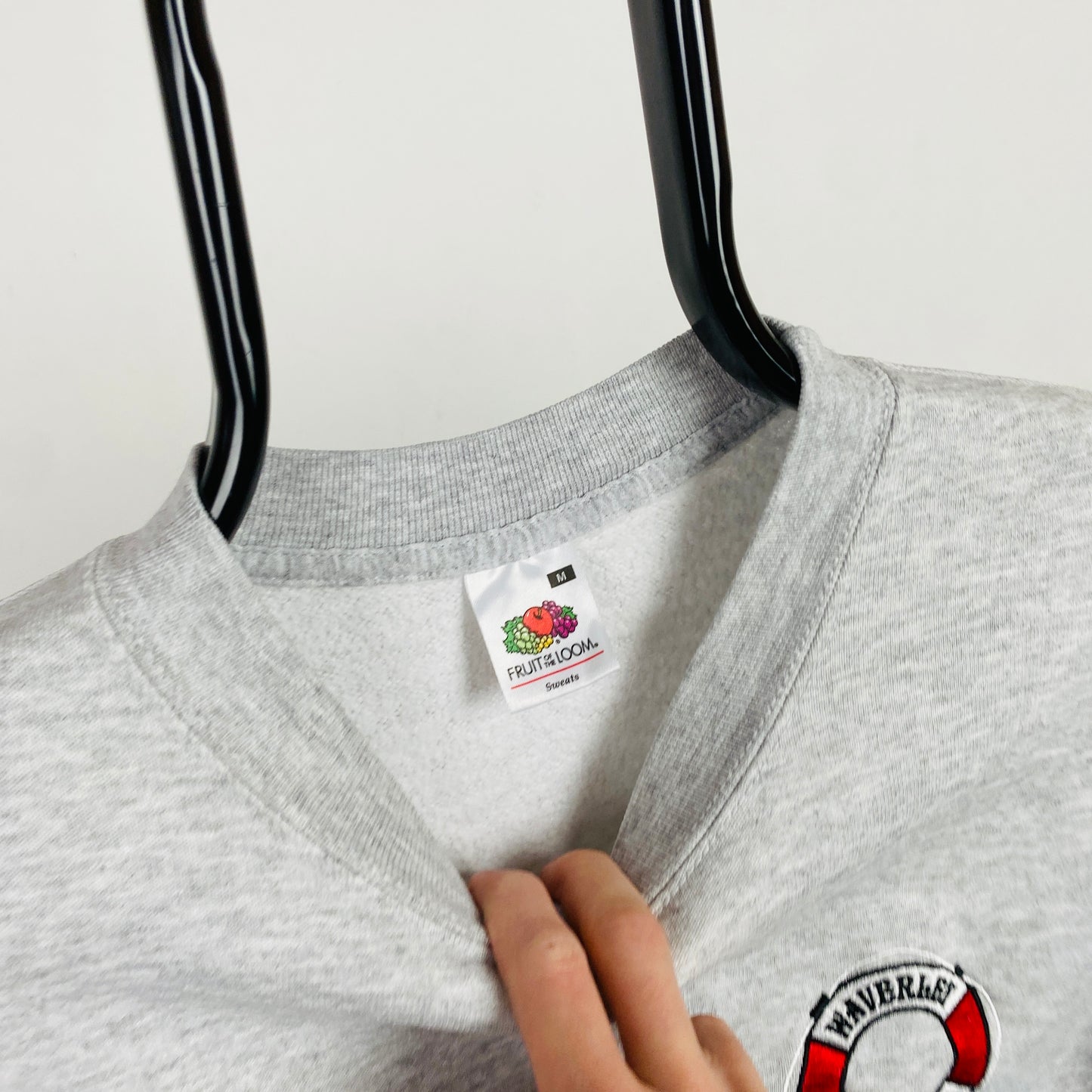 Retro Surf Sweatshirt Grey Medium