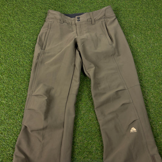 00s Nike ACG Cargo Trousers Joggers Light Brown Women’s Small
