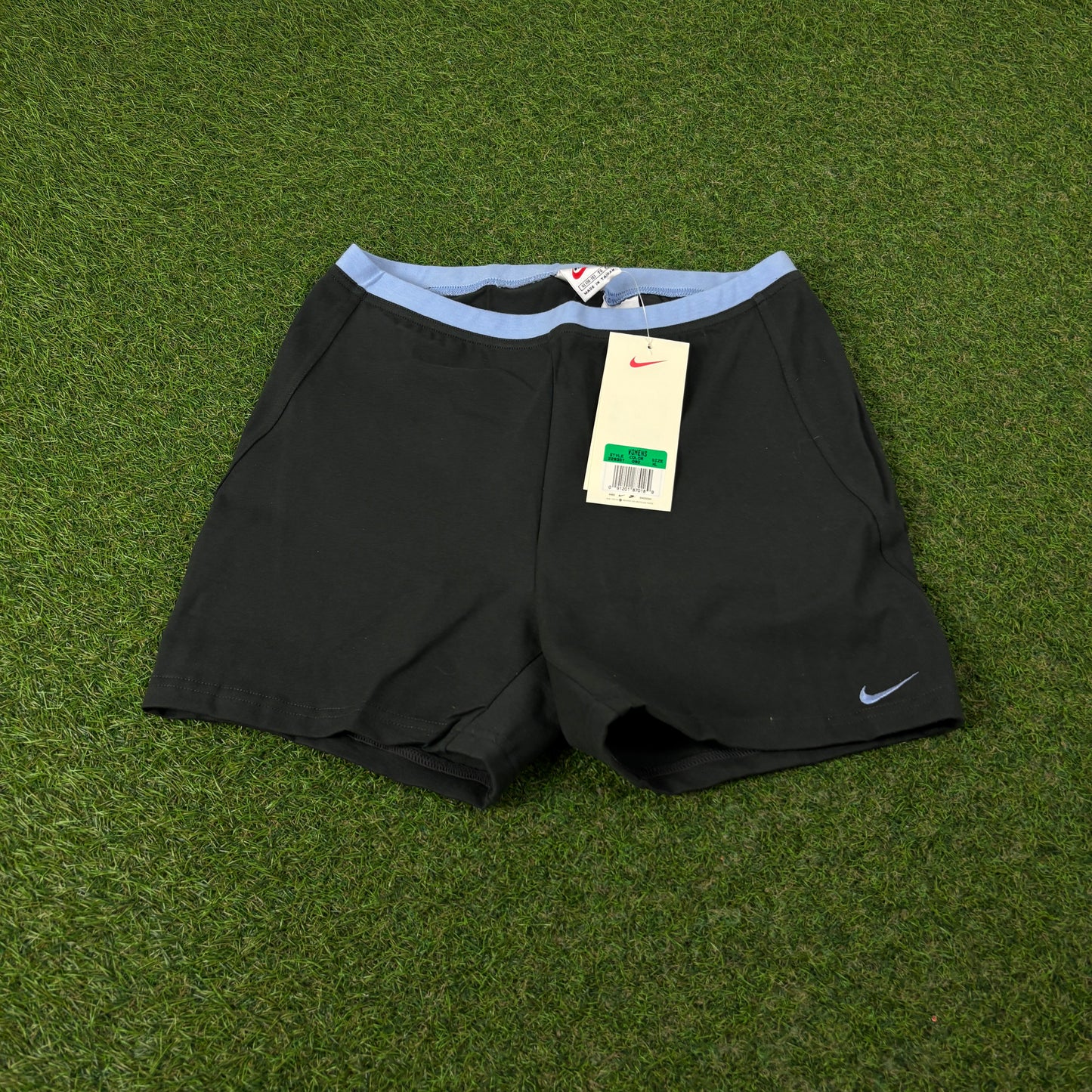 90s Nike Cotton Stretchy Shorts Black XL