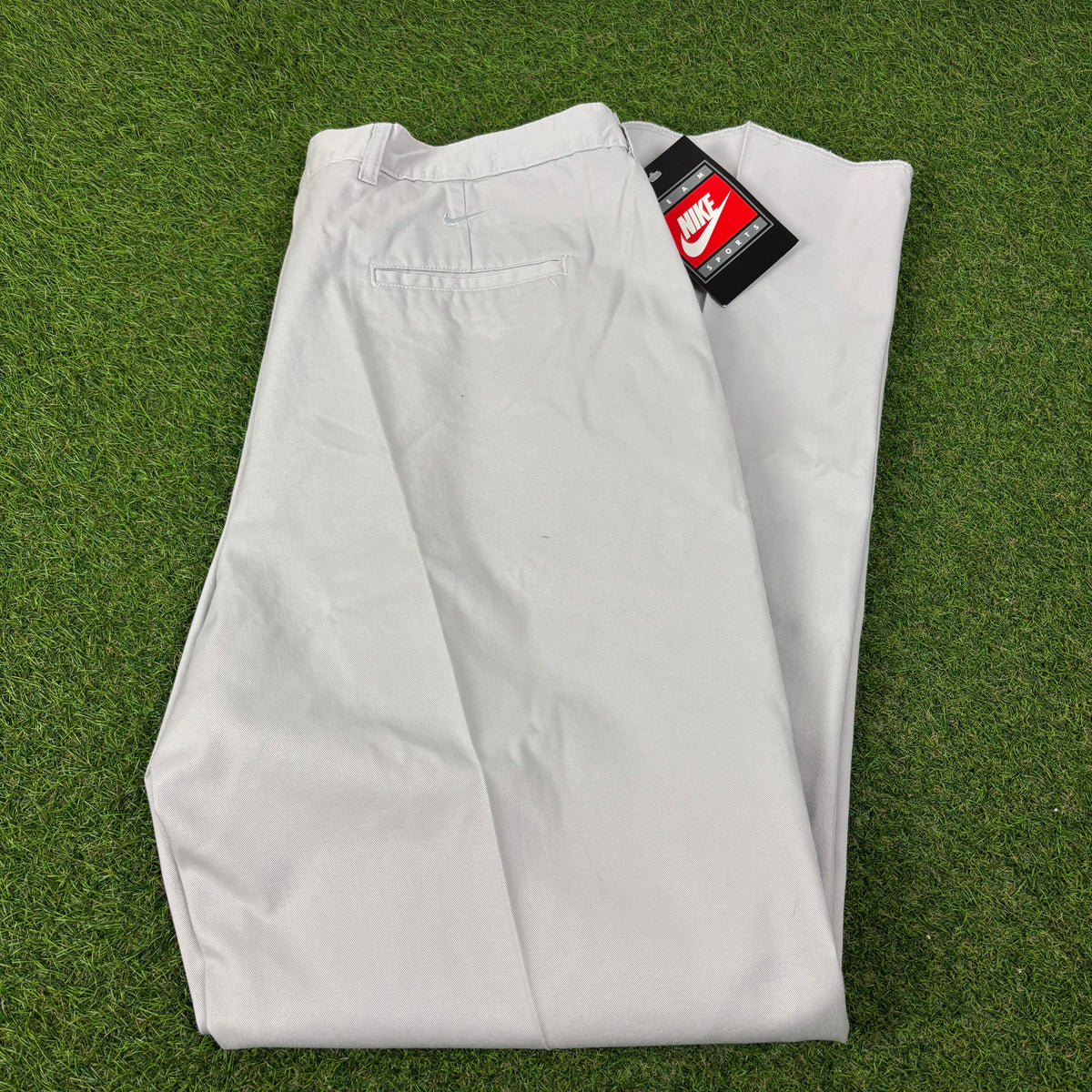90s Nike Chino Golf Trousers Joggers Grey XL
