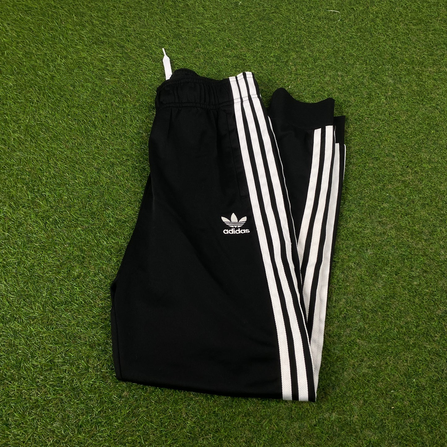 00s Adidas Piping Joggers Black XS
