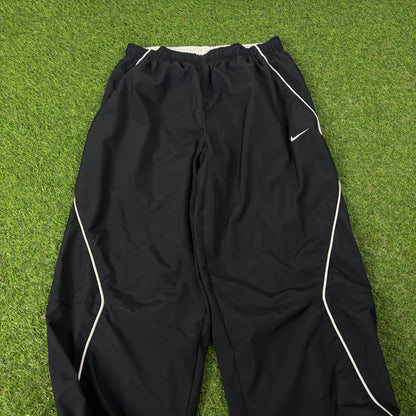 00s Nike Piping Joggers Black Small