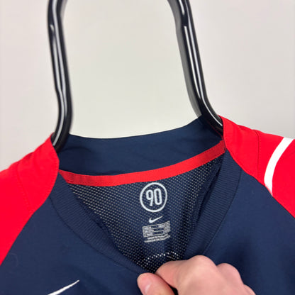 00s Nike T90 T-Shirt Blue Medium