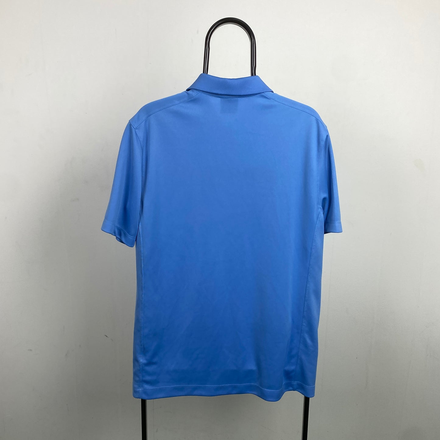 00s Nike Golf Polo Shirt T-Shirt Blue Medium