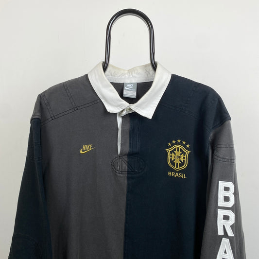 00s Nike Brazil Sweatshirt Black XXL