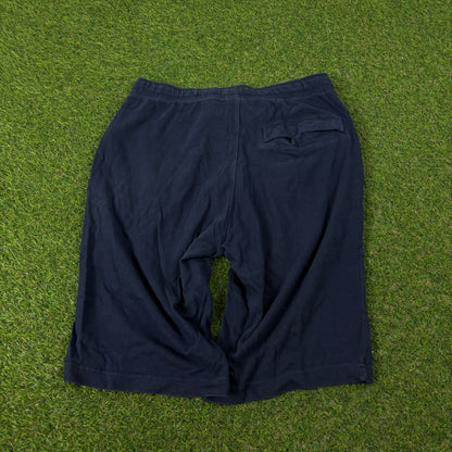 00s Nike Cotton Shorts Blue Small