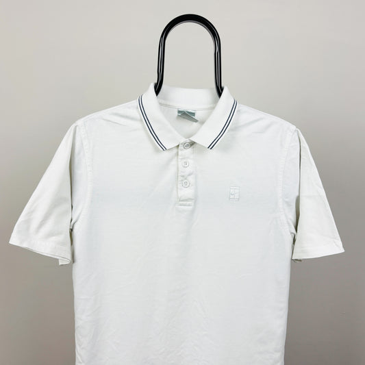00s Nike Court Polo Shirt T-Shirt White Women’s Large