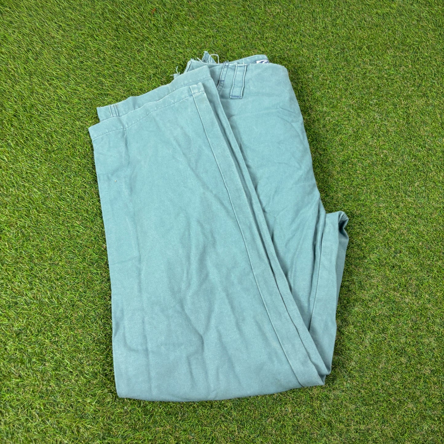 90s Quiksilver Cargo Trousers Joggers Blue XS
