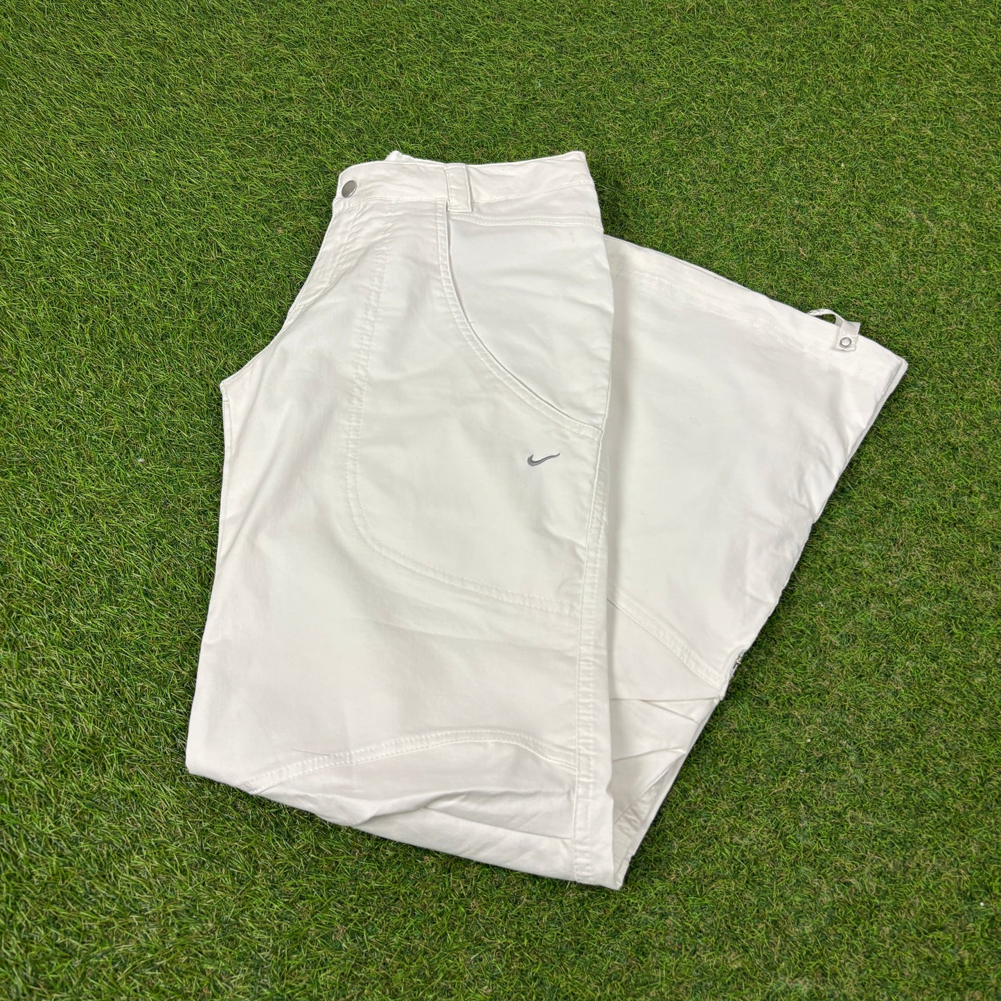 00s Nike Baggy Joggers White Small
