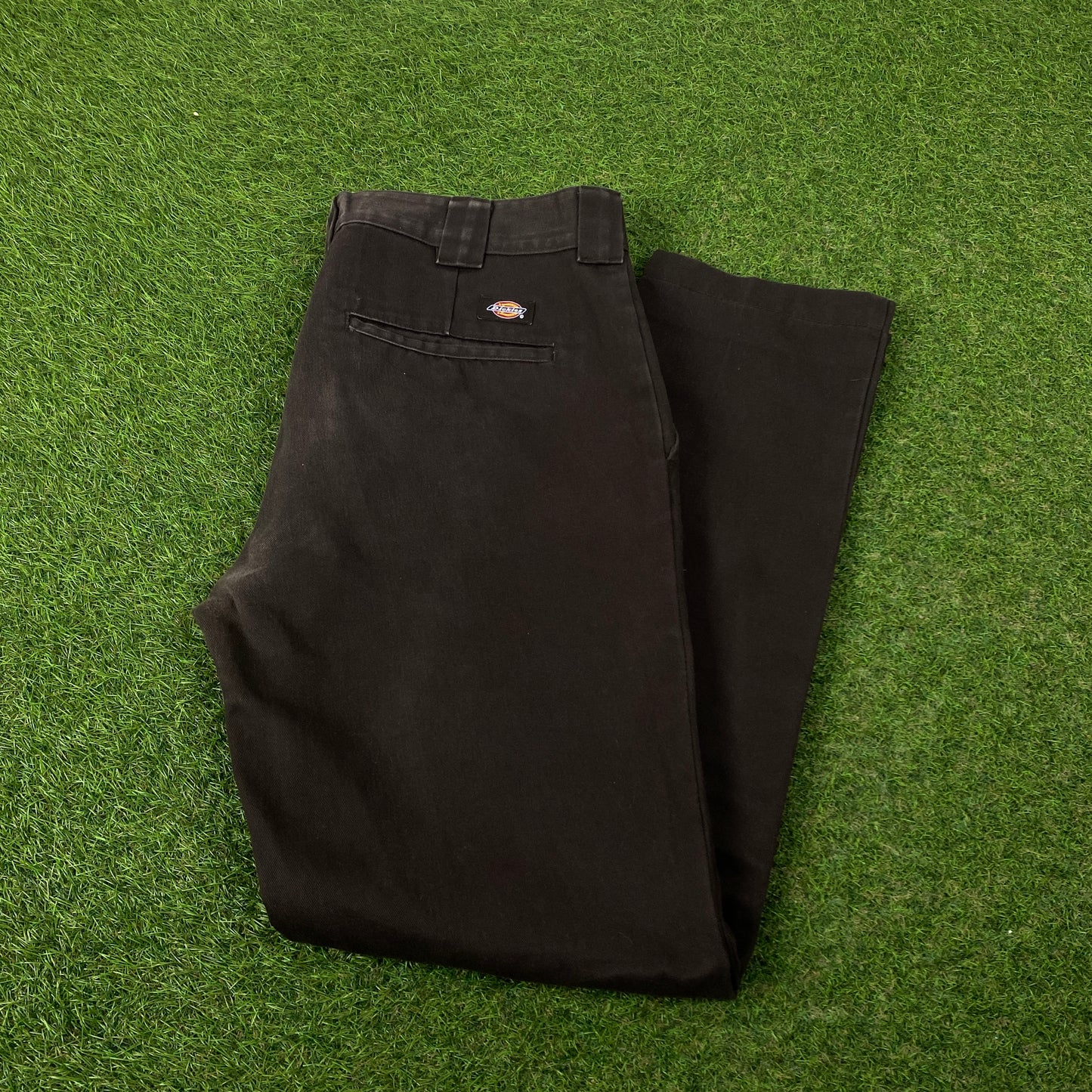 00s Dickies Cargo Trousers Joggers Brown Medium