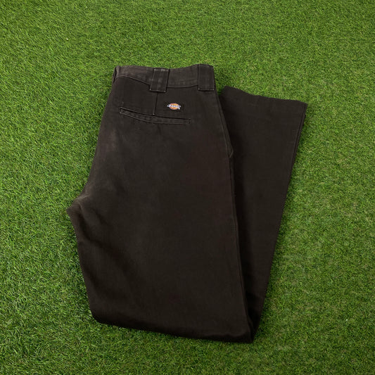 00s Dickies Cargo Trousers Joggers Brown Medium