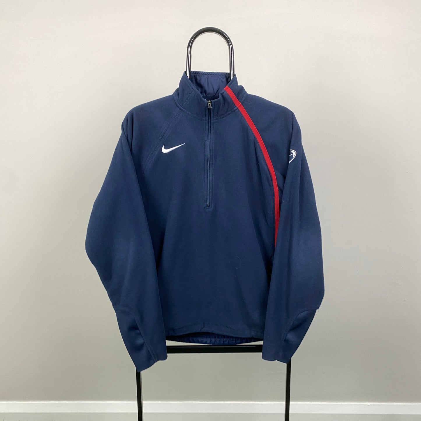 00s Nike Fleece Sweatshirt Blue Small
