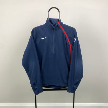 00s Nike Fleece Sweatshirt Blue Small